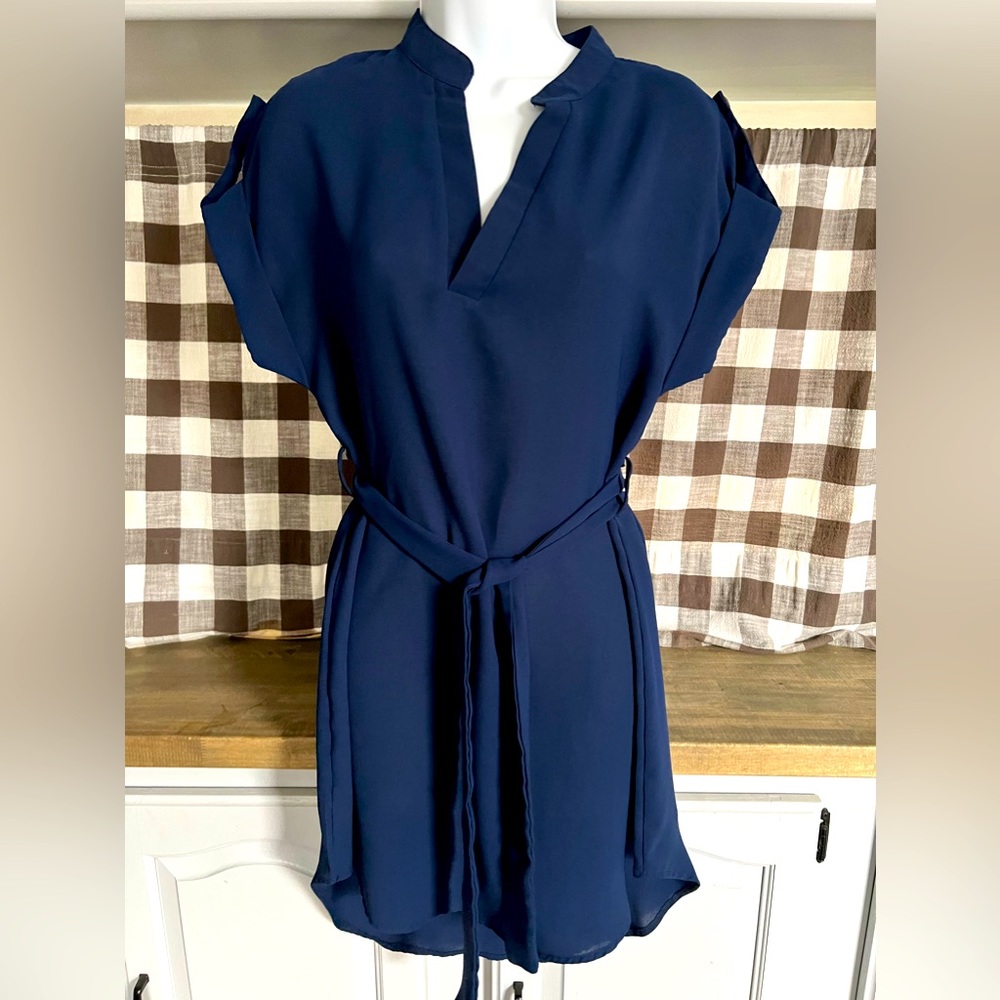 SHEIN Size M Navy Dress